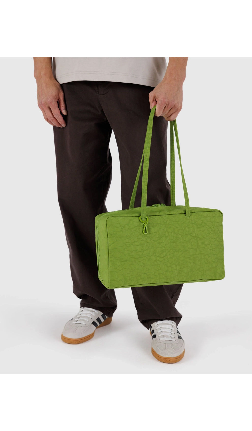 Medium Nylon Bowler Bag