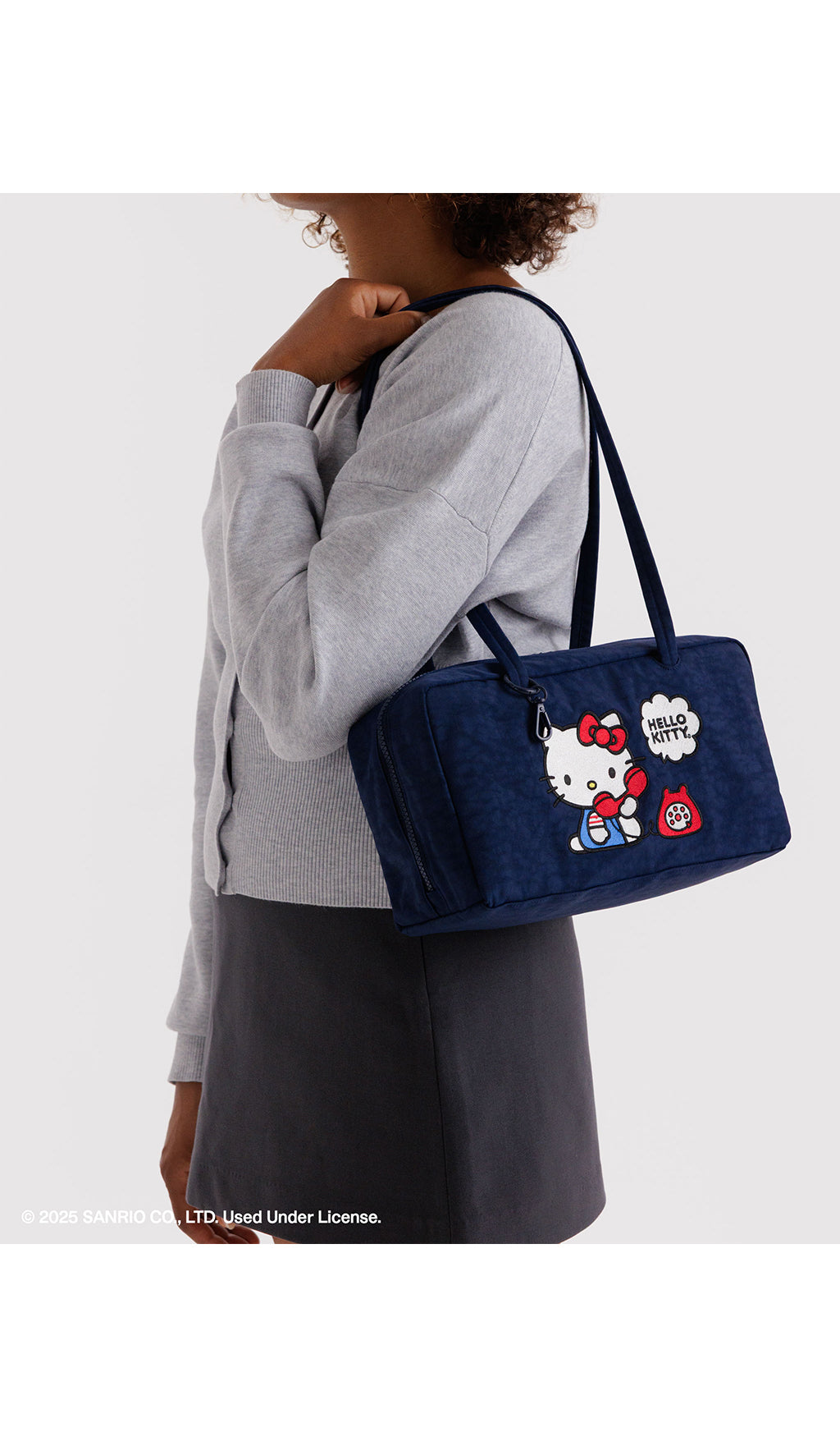 Hello Kitty Nylon Bowler Bag
