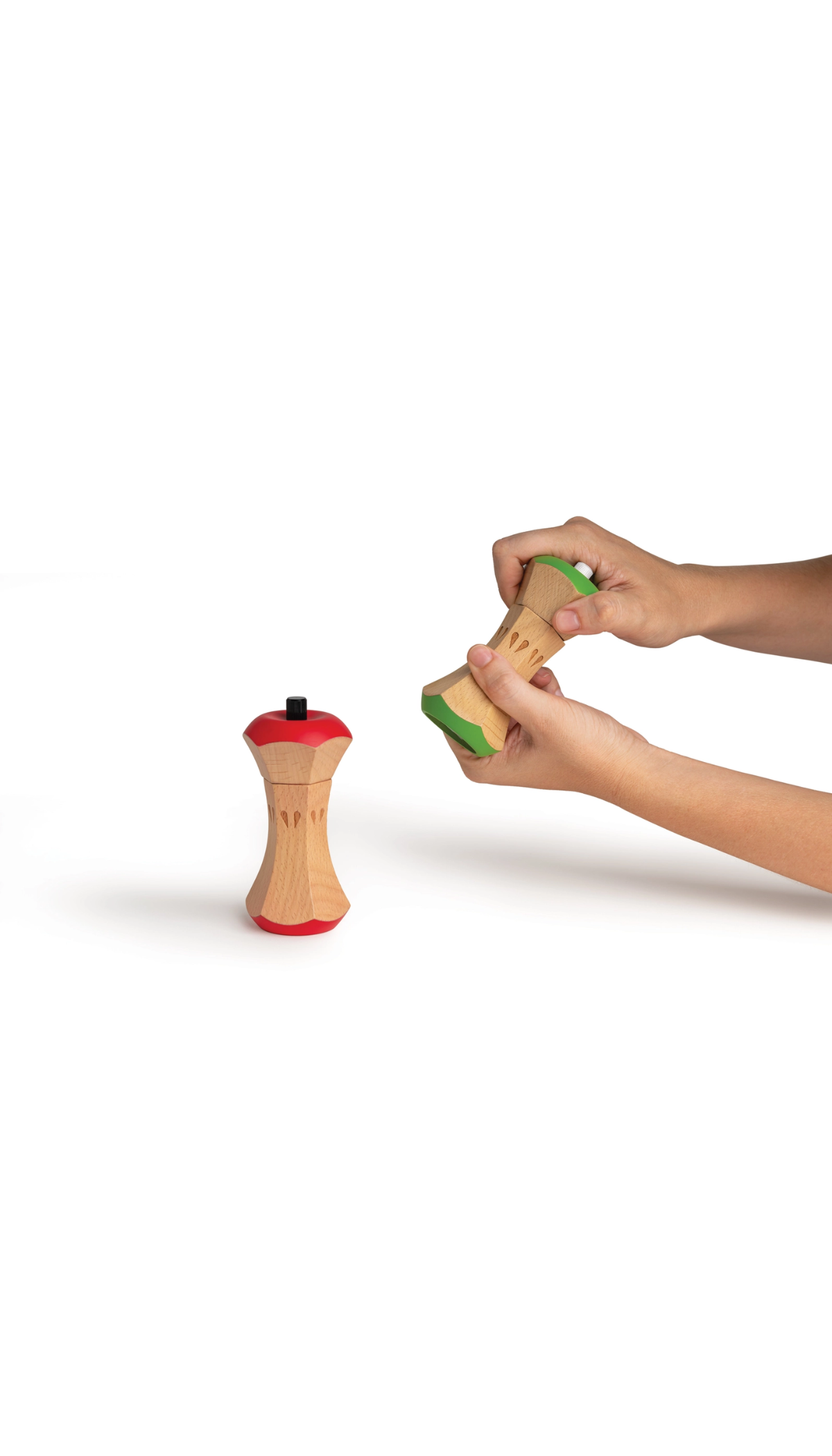 Apple Core Salt & Pepper Grinders