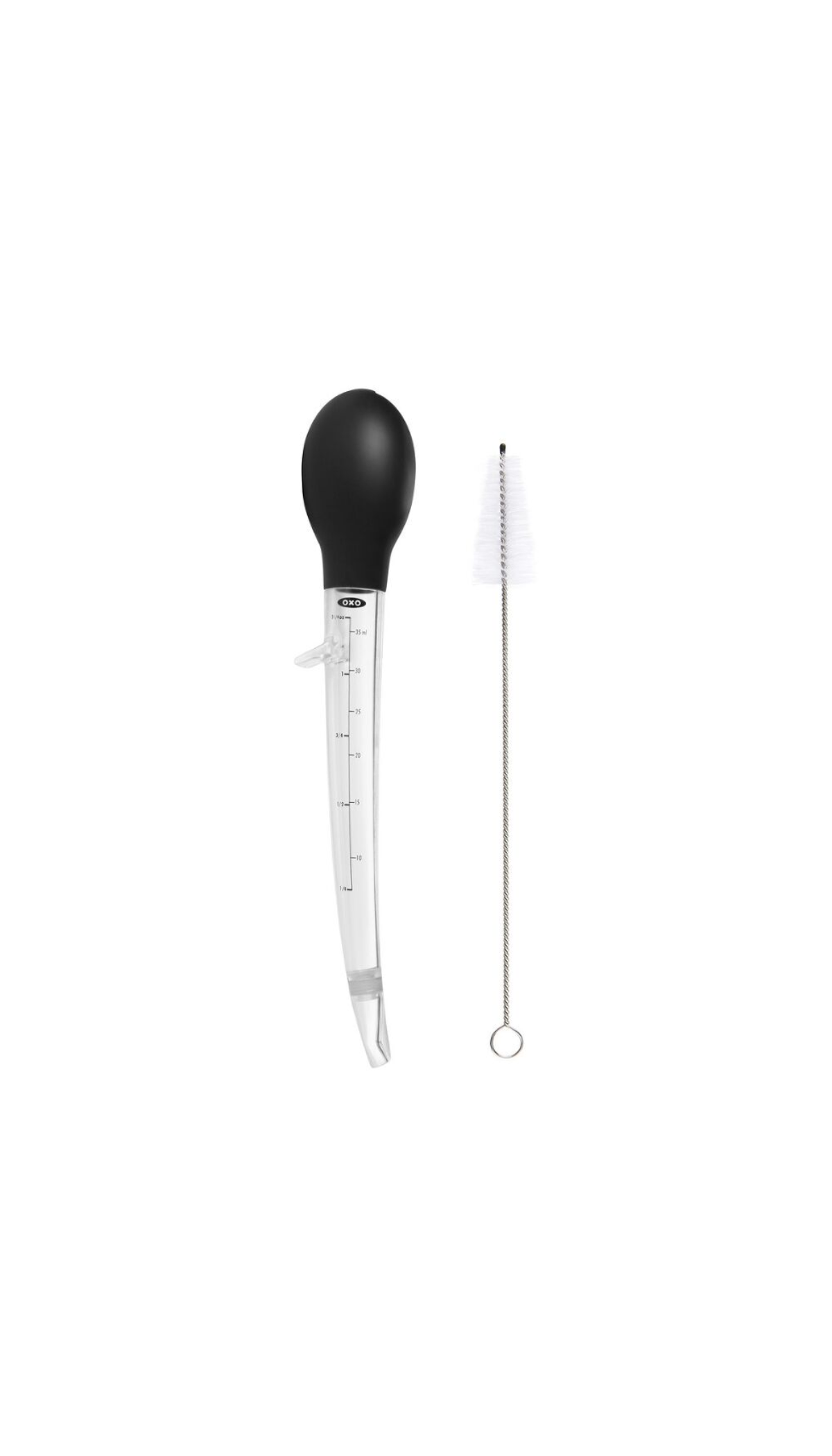 Angled Baster With Cleaning Brush