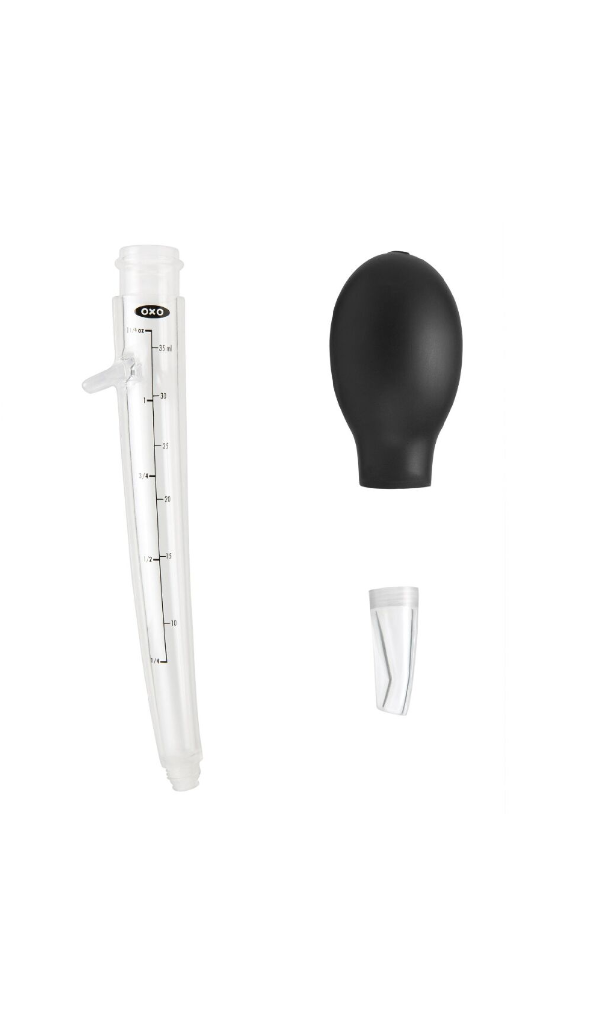 Angled Baster With Cleaning Brush