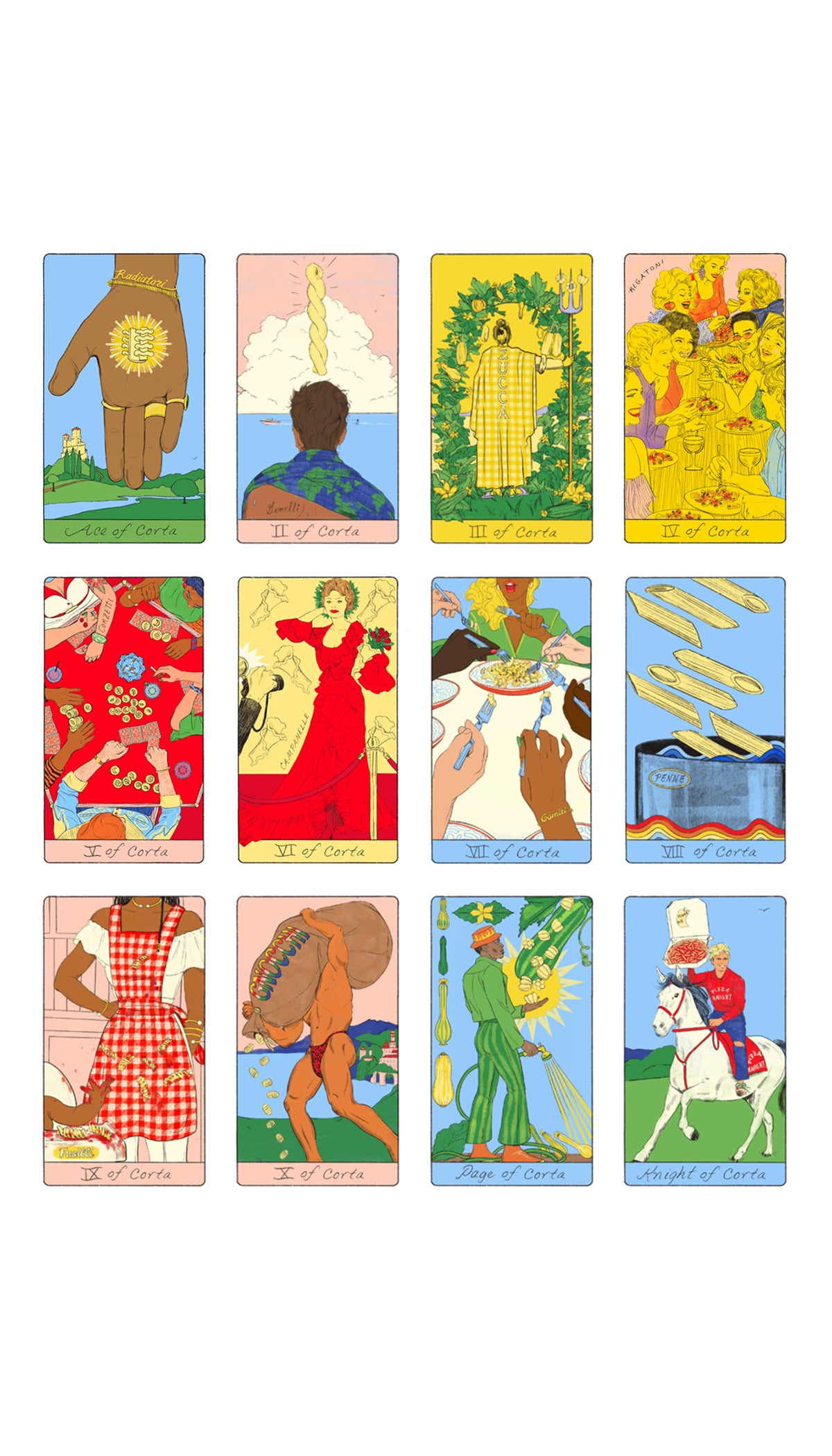 The Pasta Tarot – Good Egg