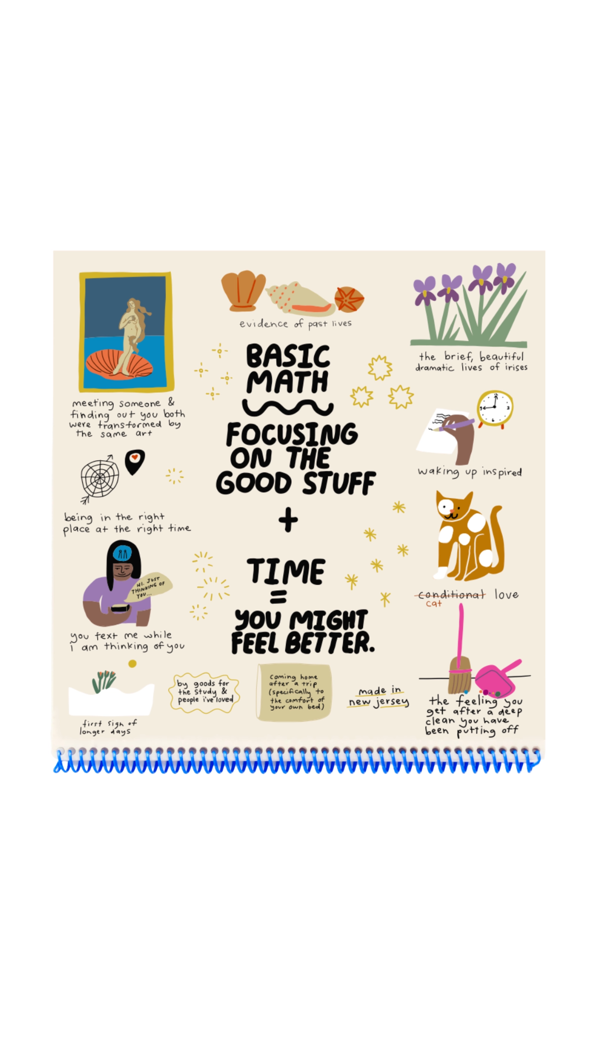 2026 Only Good Things 12-Month Wall Calendar