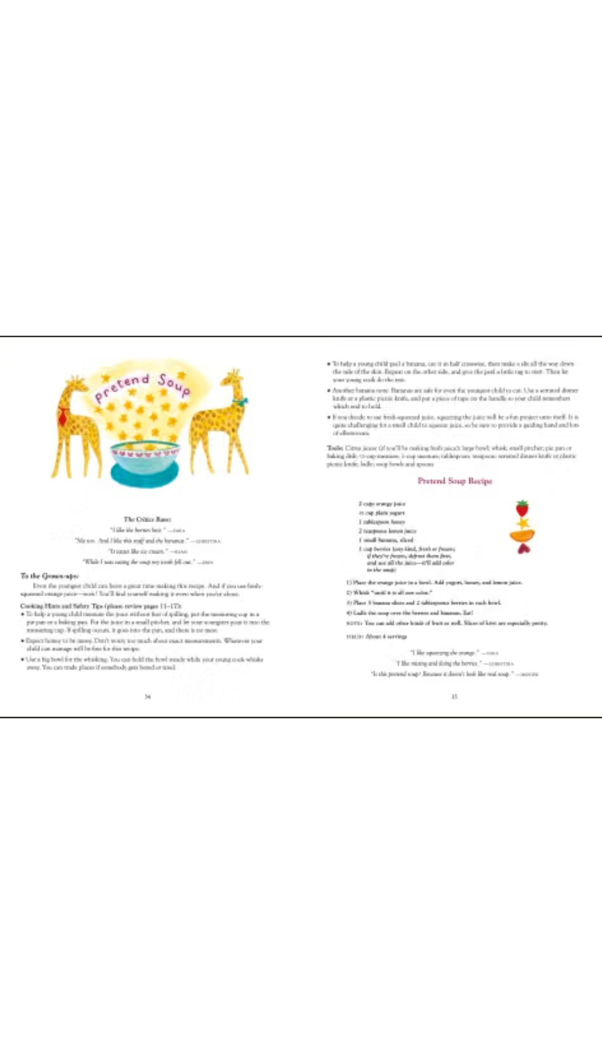 Pretend Soup and Other Real Recipes