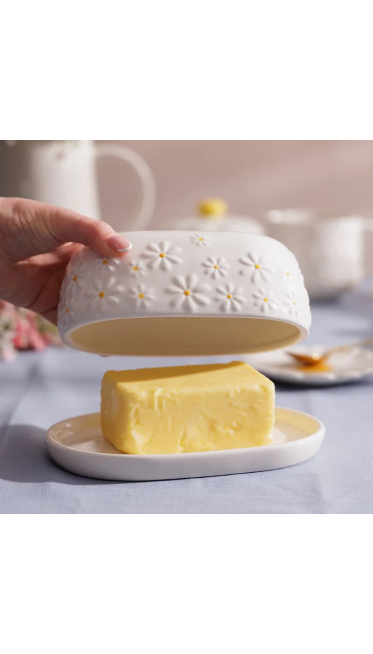 Daisy Butter Dish