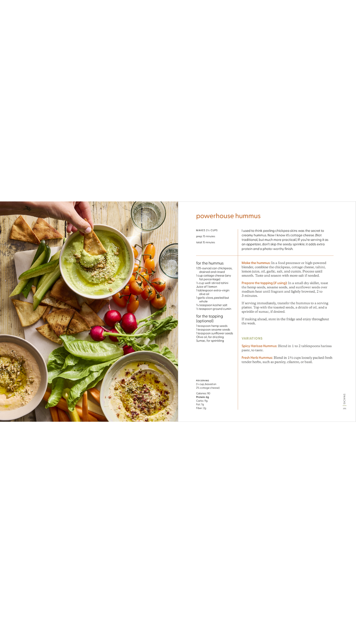 Protein-Packed Vegetarian / COMING AUG. 25TH!
