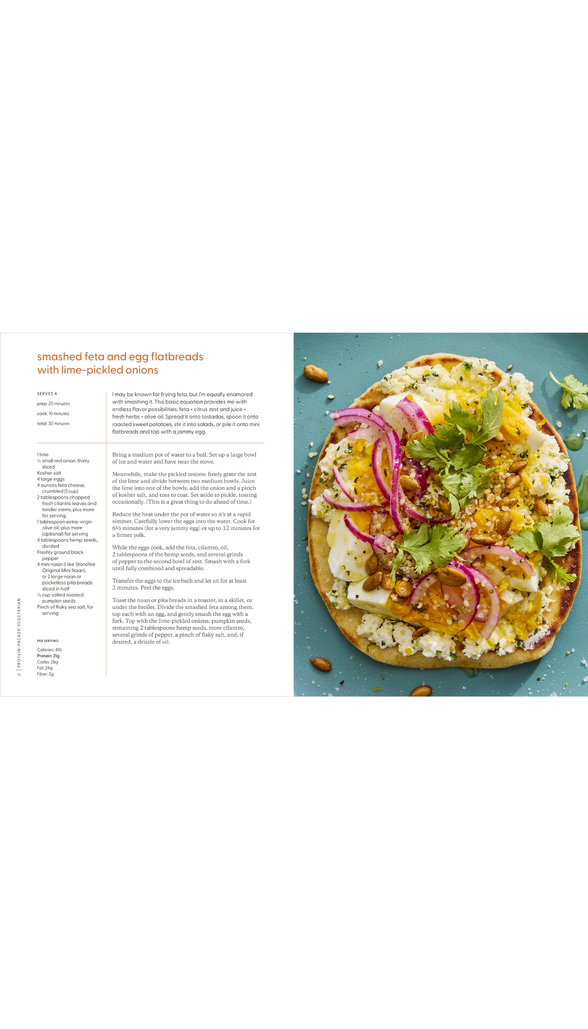 Protein-Packed Vegetarian / COMING AUG. 25TH!