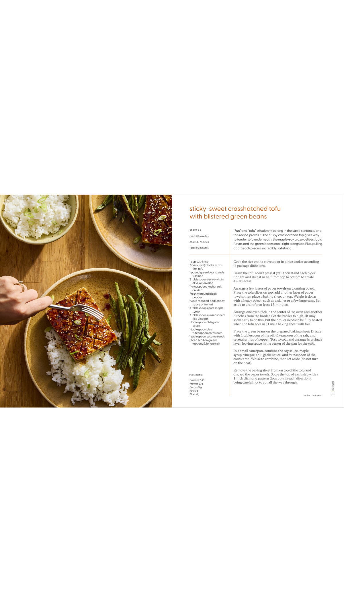 Protein-Packed Vegetarian / COMING AUG. 25TH!