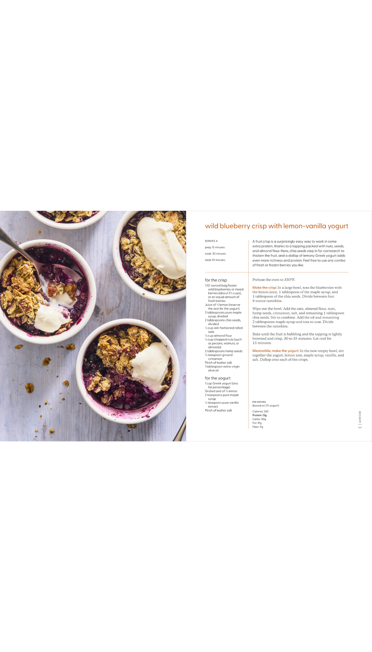 Protein-Packed Vegetarian / COMING AUG. 25TH!