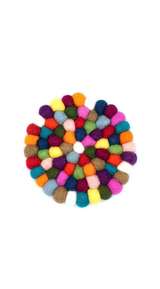 Felted Wool Coasters