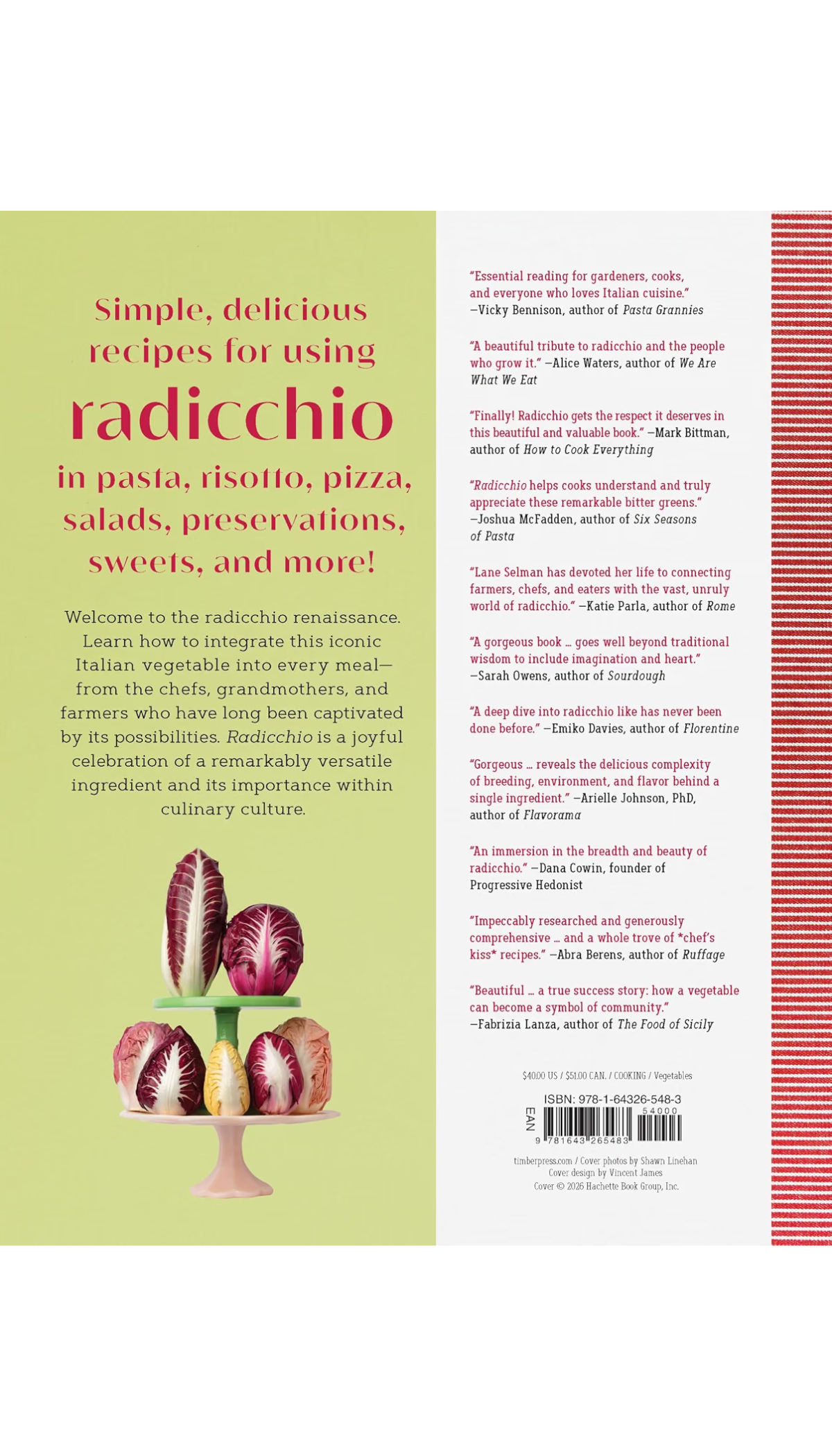Radicchio / COMING SEP. 29TH!