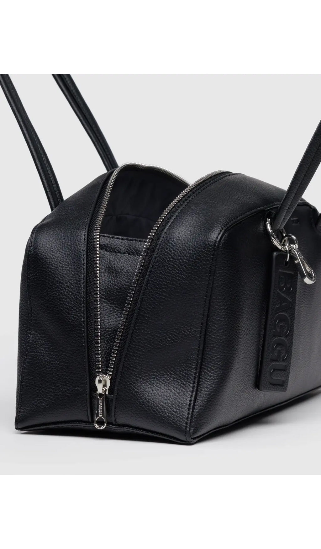 Recycled Leather Bowler Bag
