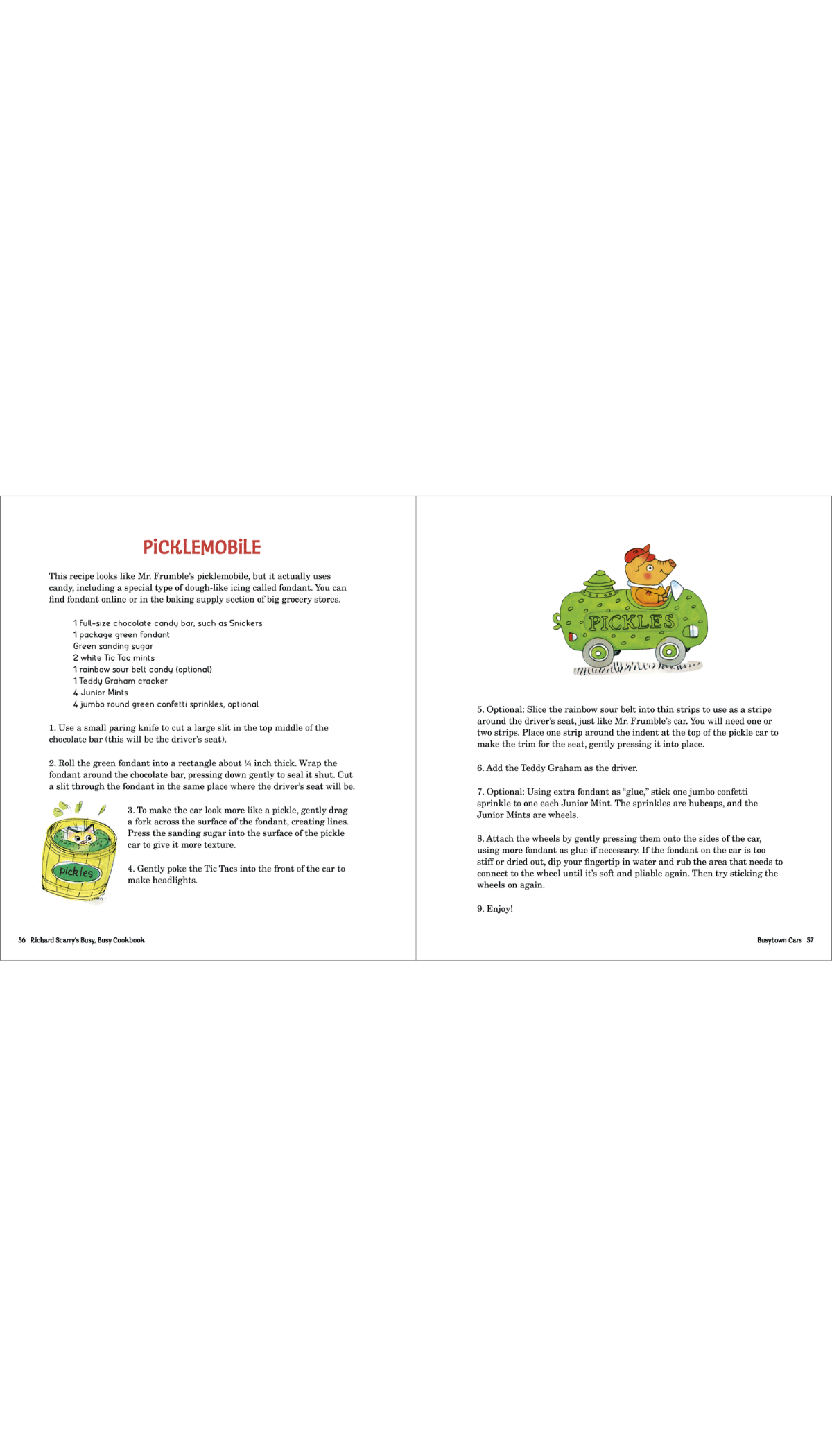 Richard Scarry's Busy, Busy Cookbook / COMING NOV. 3RD!