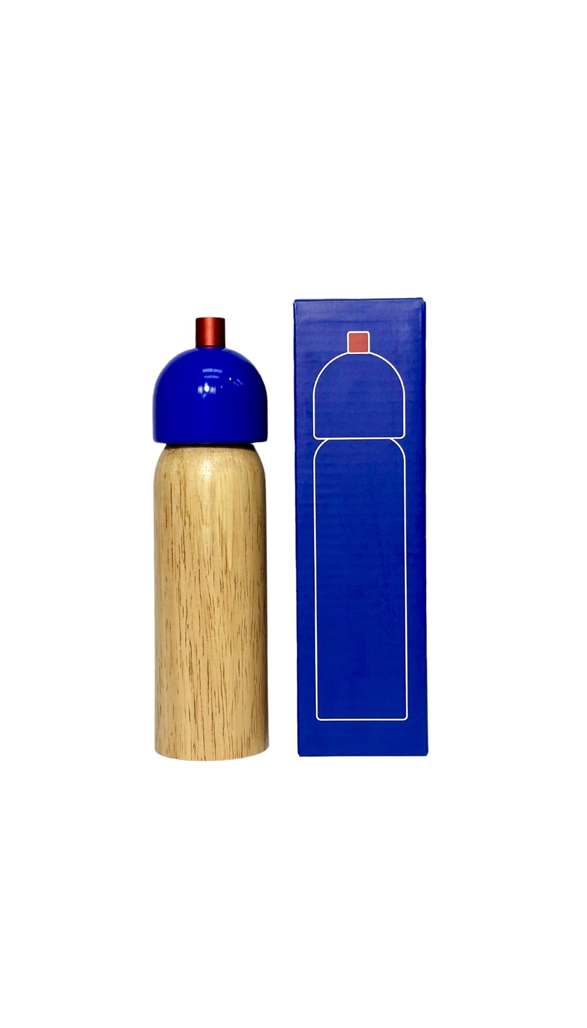 Salt & Pepper Grinder - Navy & Red