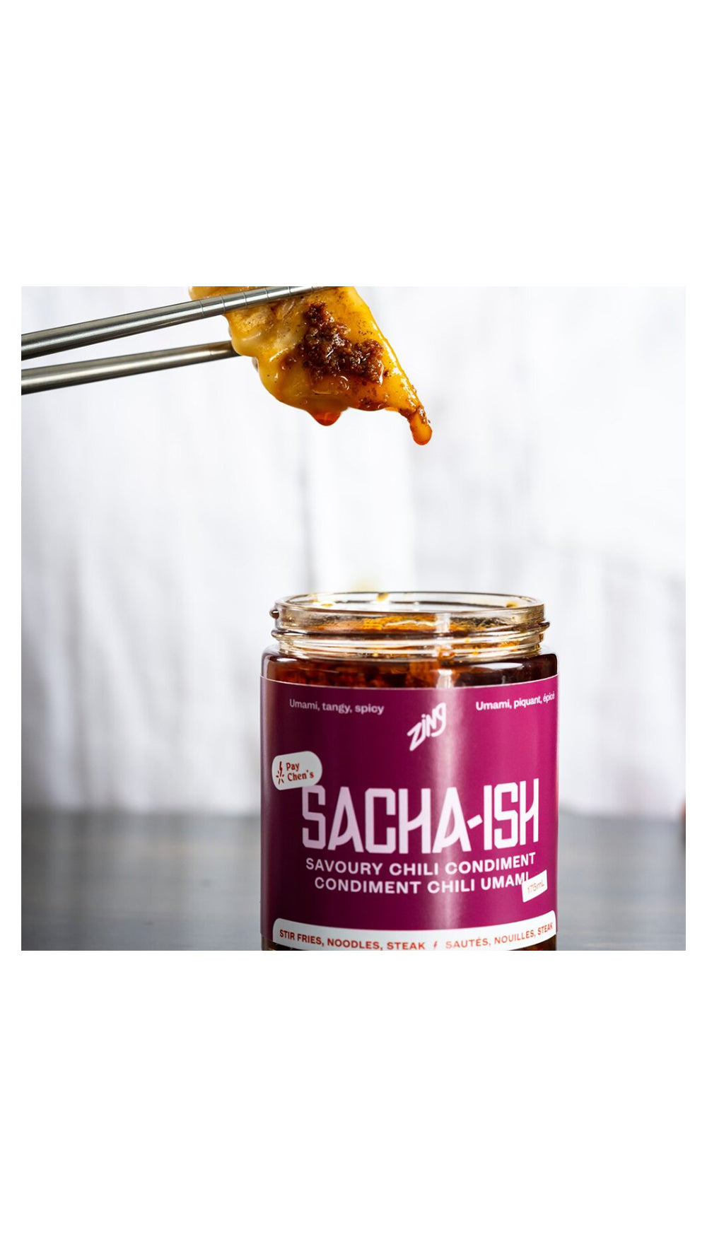 Sacha-ish Chili Miso Condiment