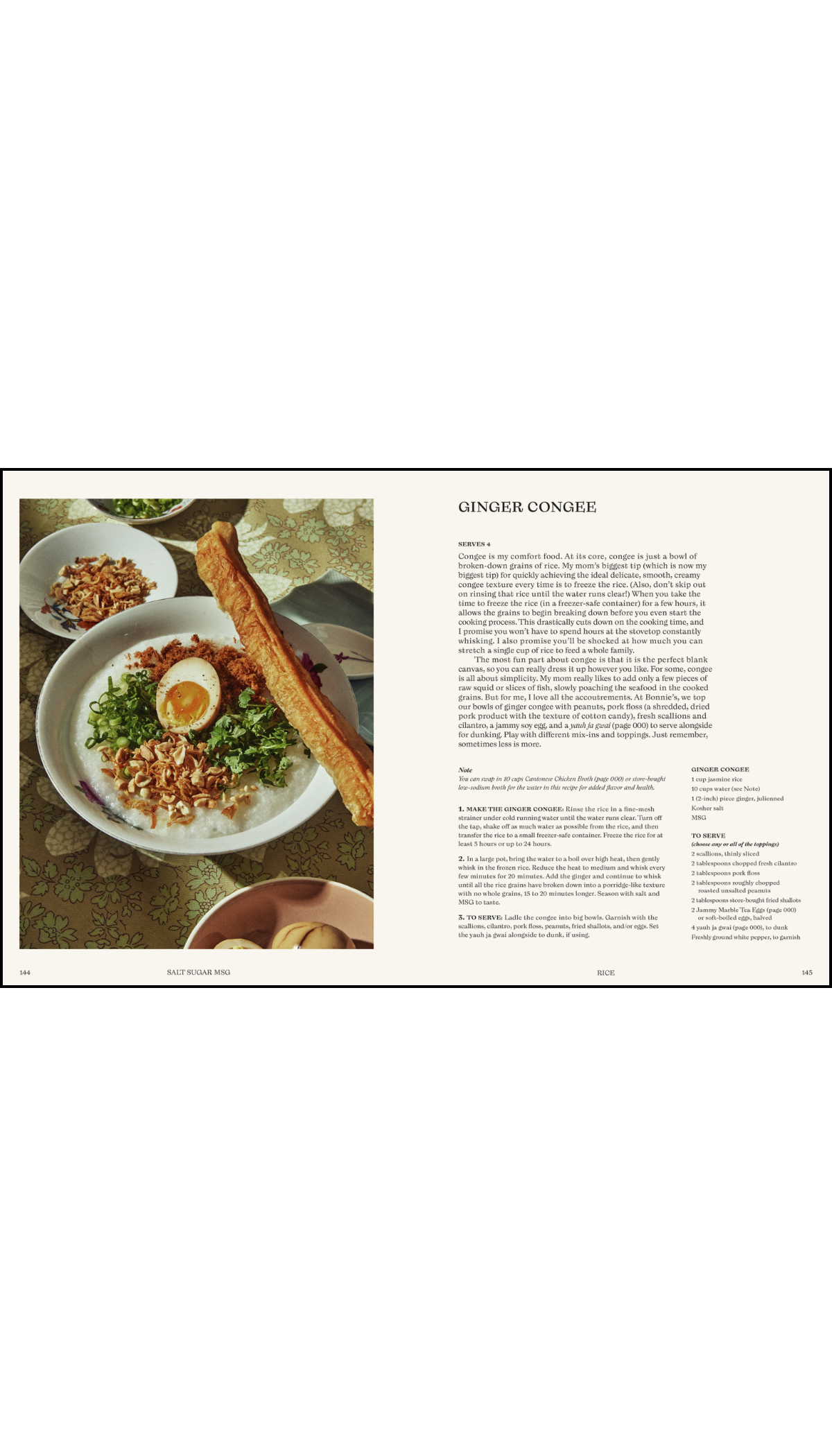 Salt Sugar MSG: Recipes and Stories from a Cantonese American Home