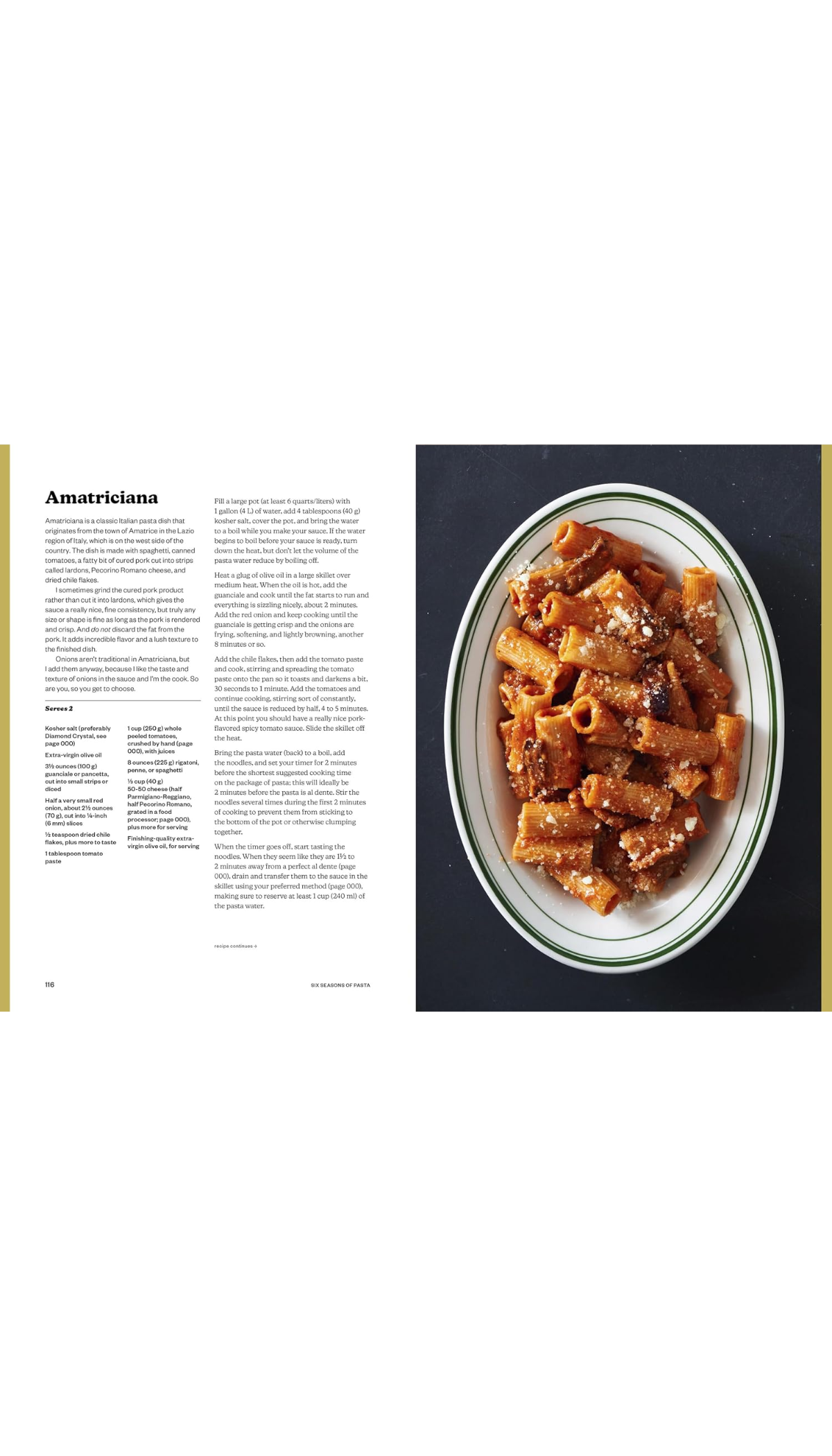 Six Seasons of Pasta / COMING SEP. 23RD!