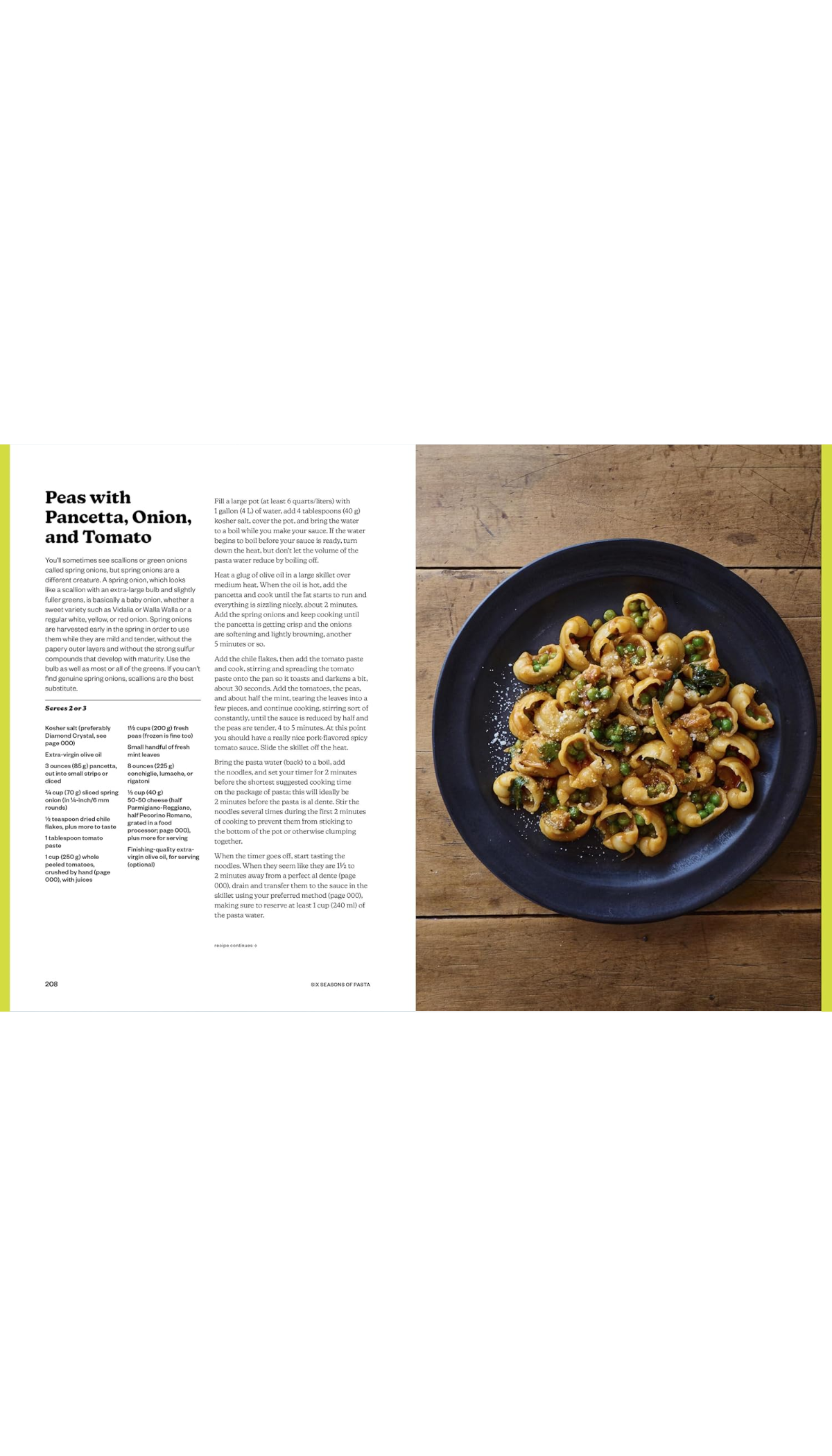 Six Seasons of Pasta / COMING SEP. 23RD!