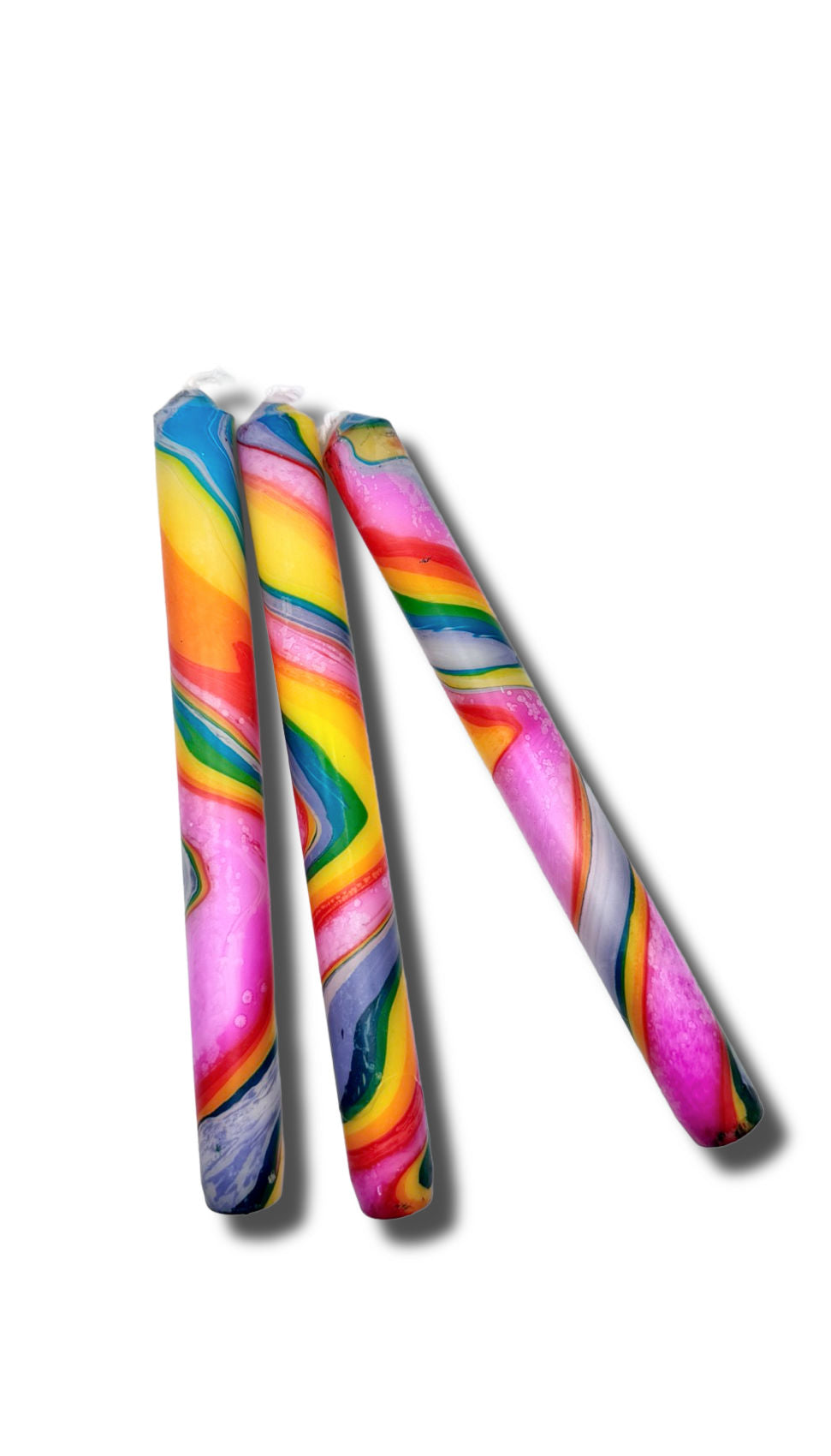 Dip Dyed Taper Candles