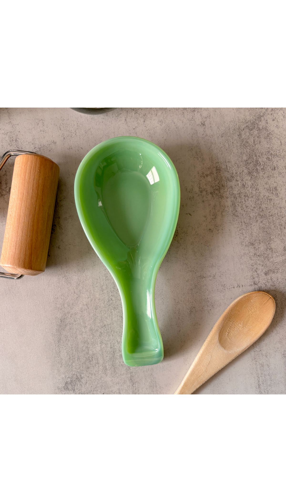 Jadeite Spoon Rest