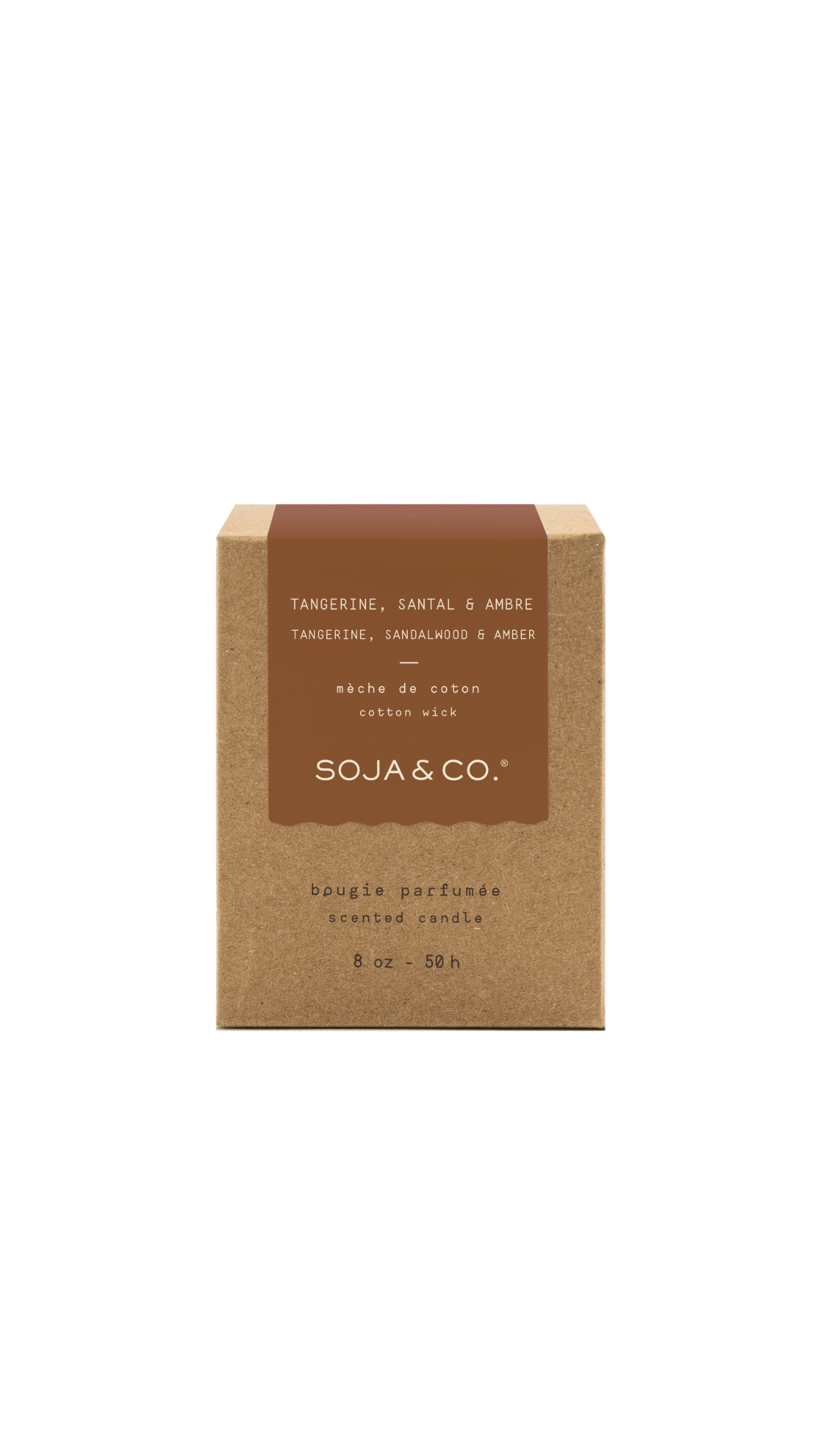 Tangerine, Sandalwood & Amber Candle