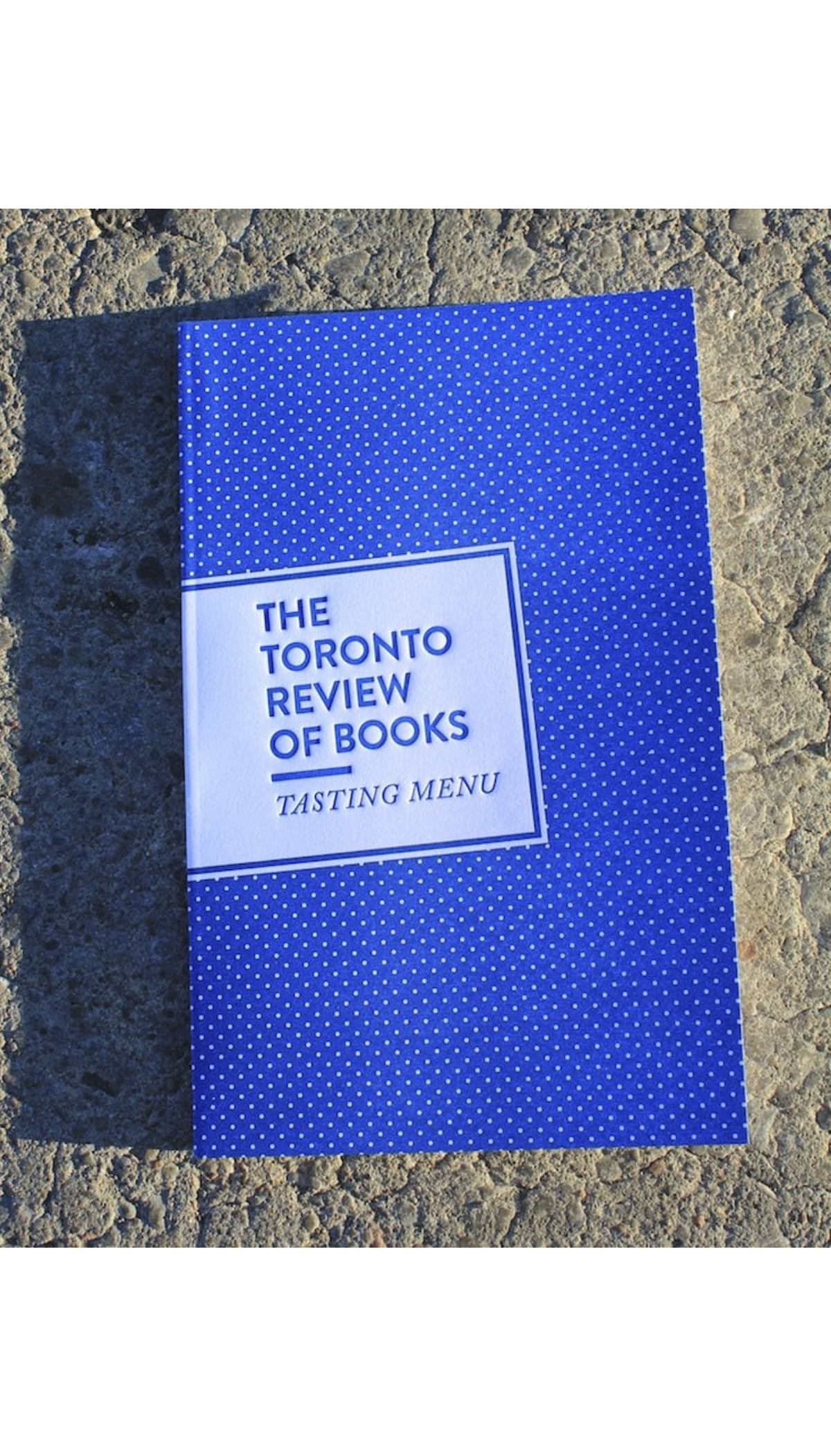 Tasting Menu: Choice Selections from the First Two Years