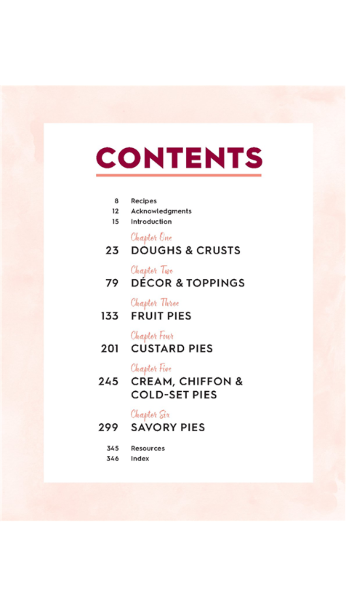The Book On Pie