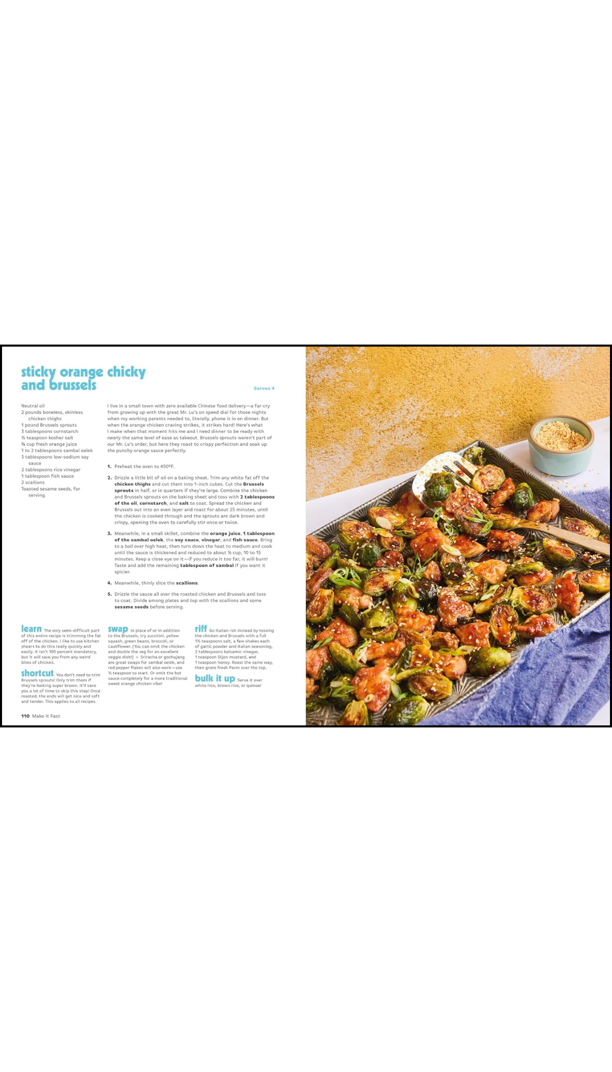 What to Cook When You Don't Feel Like Cooking: Make It Fast / COMING AUG. 11TH!