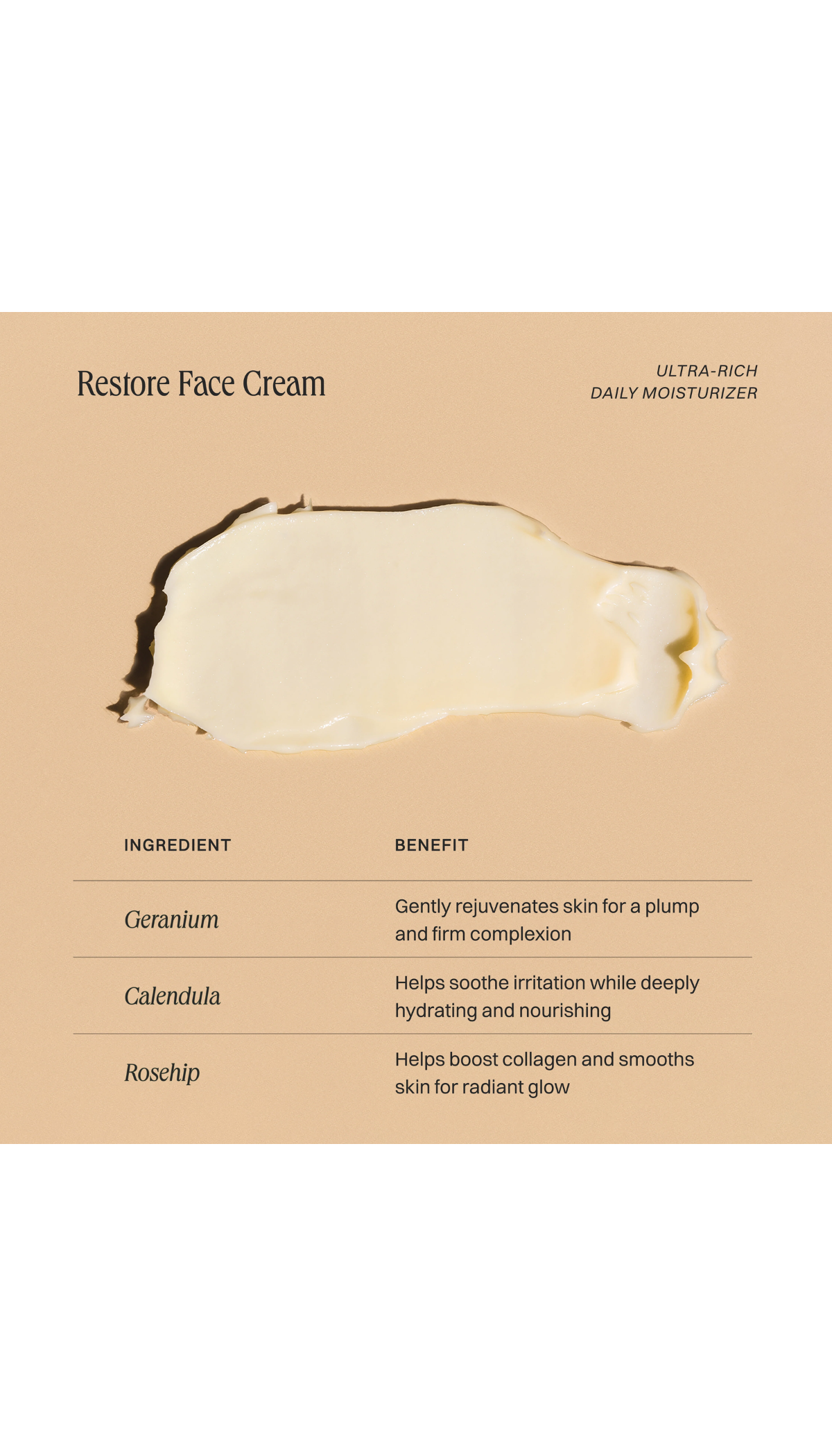 Restore Face Cream