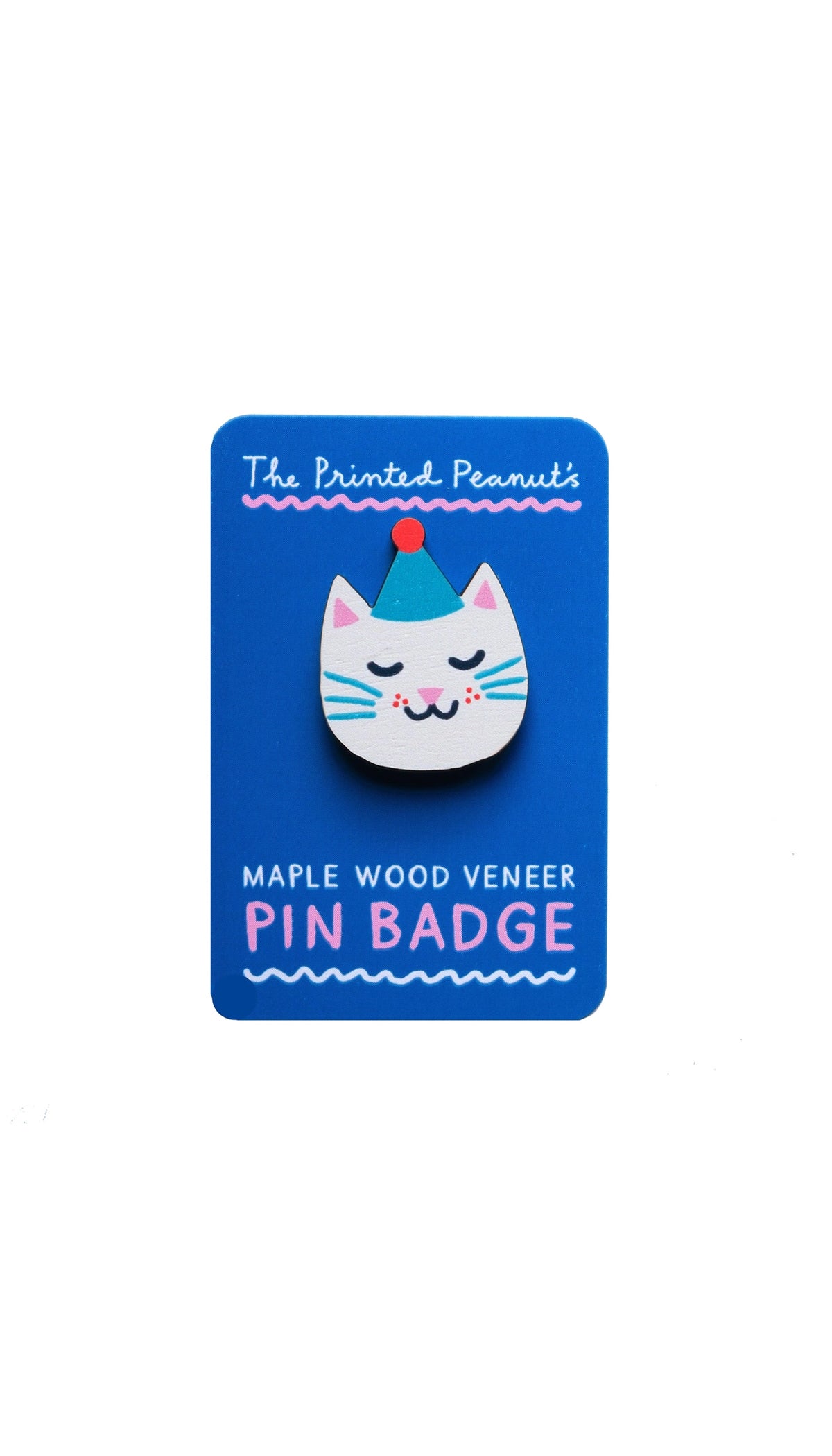 Wooden Pin Badges