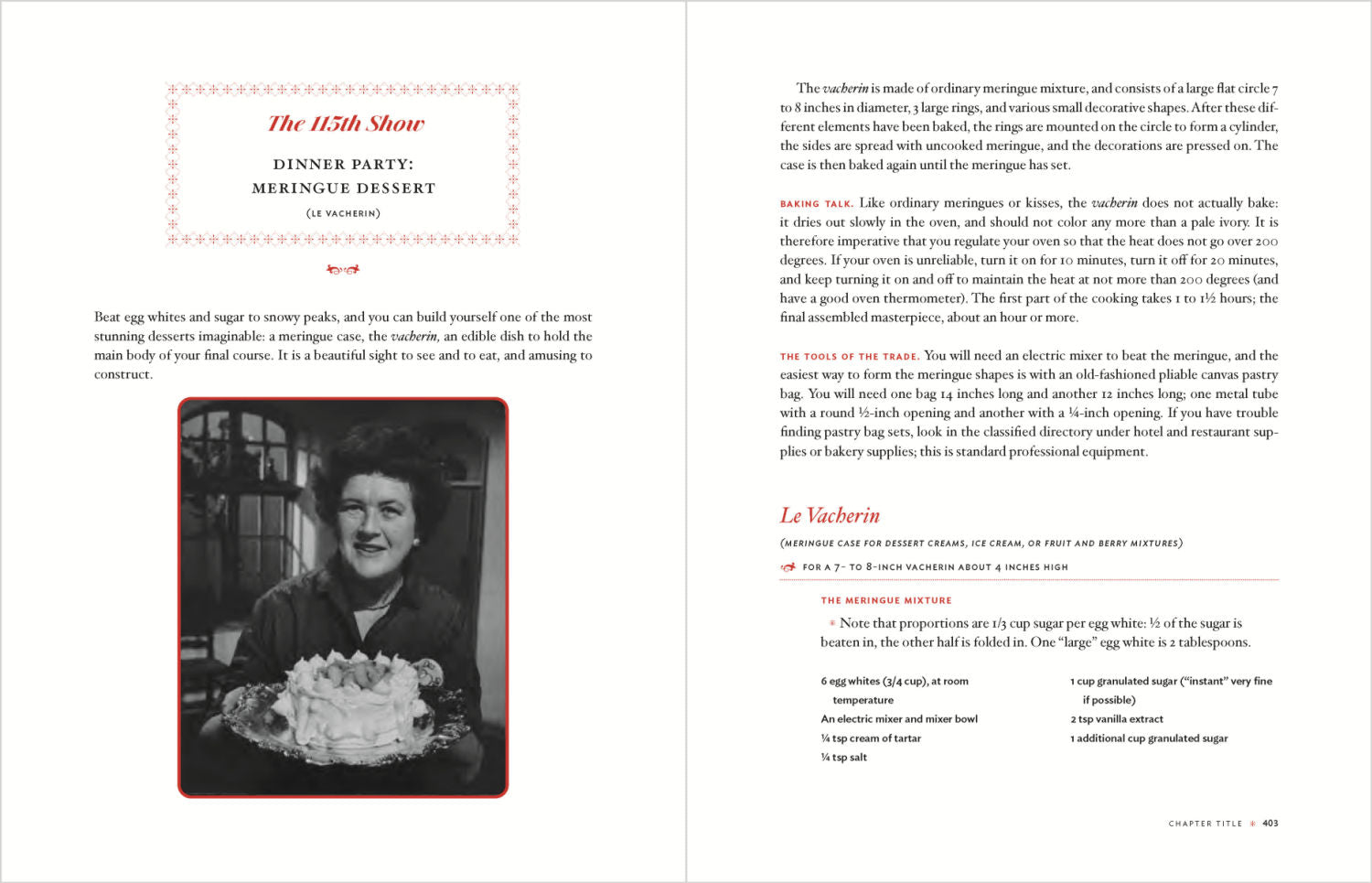 The French Chef Cookbook / JULIA CHILD - COMING NOVEMBER 21ST!