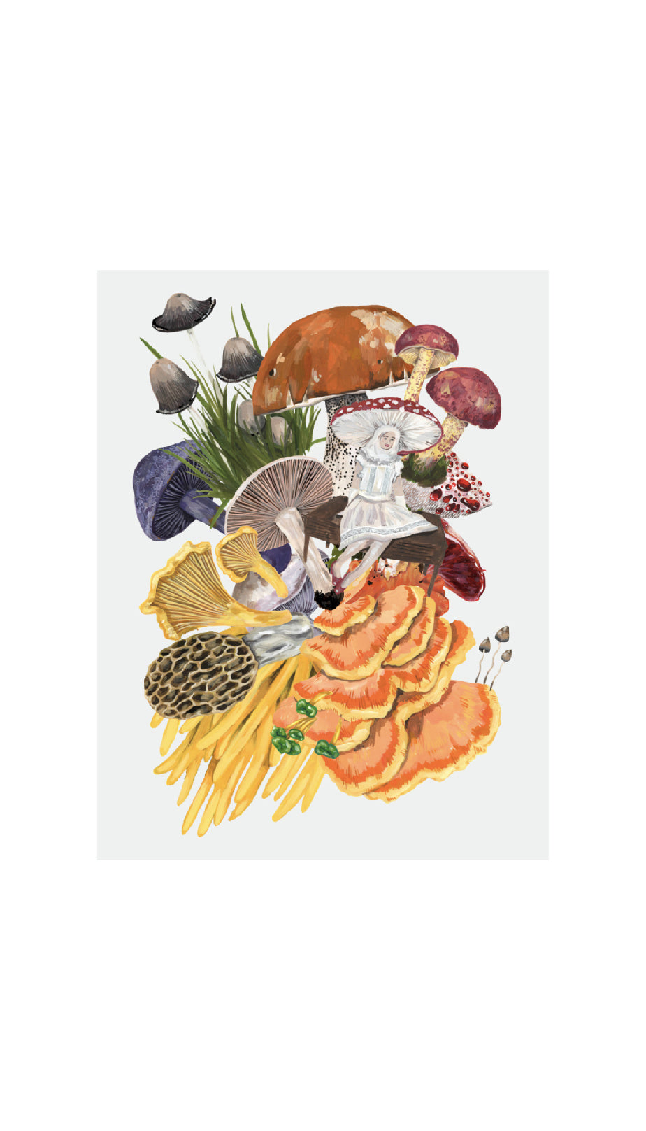 Mushrooming: The Joy of the Quiet Hunt / DIANE BORSATO / KELSEY OSEID (ILLUS.)