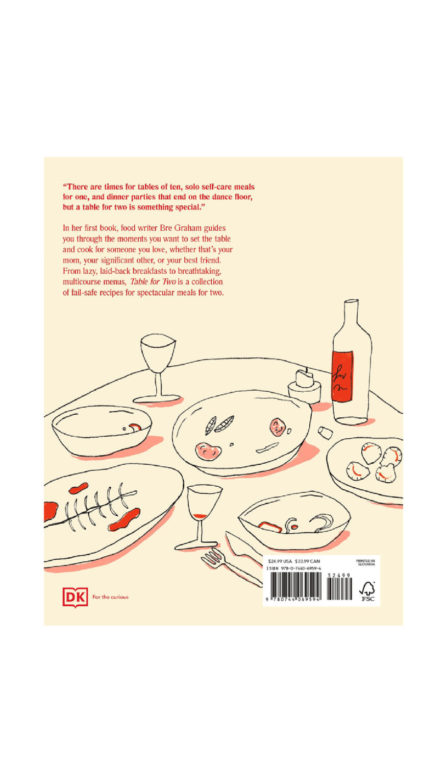 Table For Two: Recipes for the Ones You Love / BRE GRAHAM